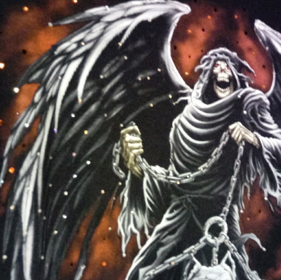 🆕Rhinestone Skull Tee - Picture 3 of 8